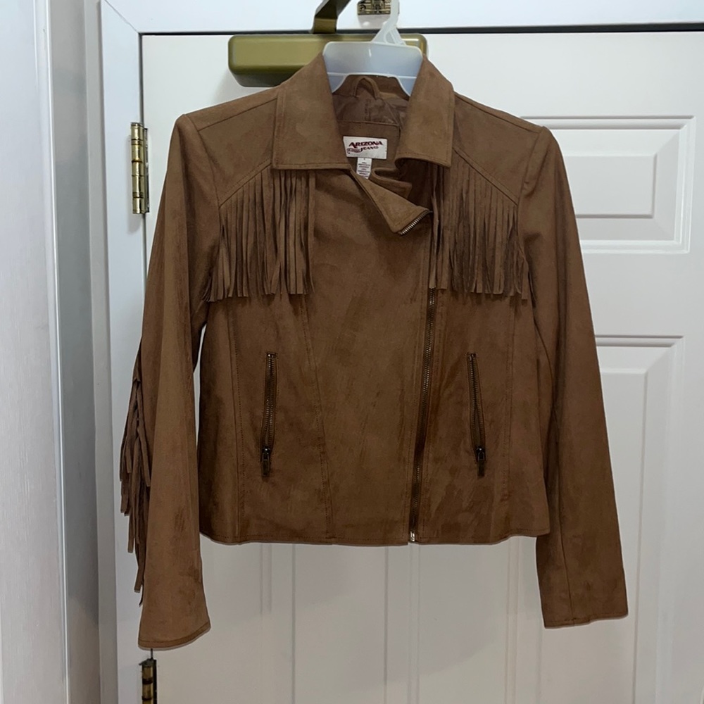 Arizona suede fringe jacket